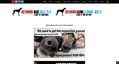 Desktop Screenshot of gonearethedogs.com
